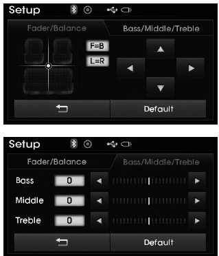 Ajustes de sonido