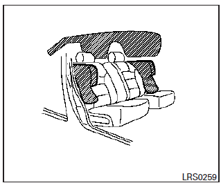 Bolsa de aire de impacto lateral montada en el asiento delantero (solo si está equipado) y bolsa de aire de impacto lateral tipo cortina montada en el techo (solo si está equipado) 