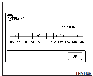 Operación de radio FM/AM