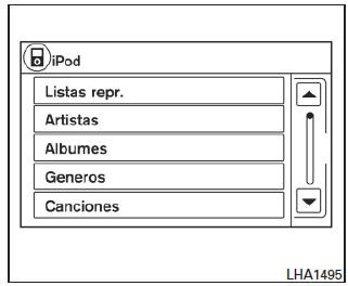 Operación principal de audio