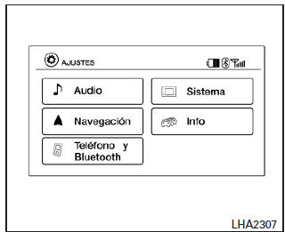 Configuración del Bluetooth
