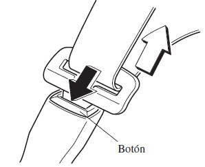 Mazda3. Desabrochándose los cinturones de seguridad