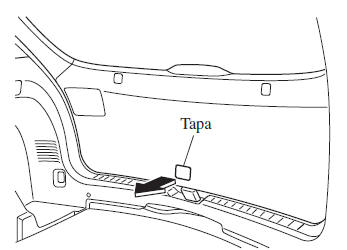 Mazda3. Cuando no se puede abrir la compuerta trasera/tapa del maletero