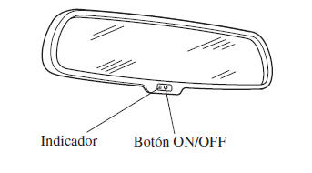 Mazda3. Espejo con atenuación automática