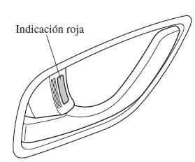 Mazda3. Sin interruptor de cerradura de puerta