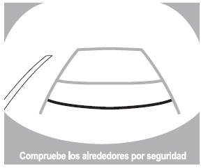 Mazda3. Funcionamiento del monitor retrovisor