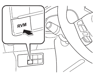 Mazda3. Interruptor RVM