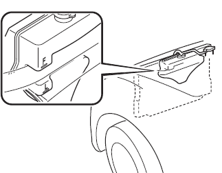 Mazda3. Control del nivel de refrigerante