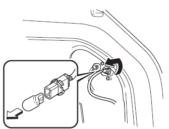 Mazda3. Luces de señal de viraje traseras