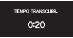 Tiempo transcurrido