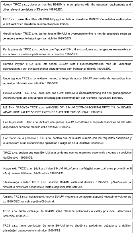 Certificación del sistema de llave inteligente