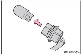 Luz del intermitente delantero