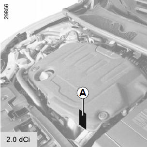 Placas de identificación del motor 