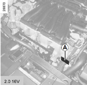 Placas de identificación del motor